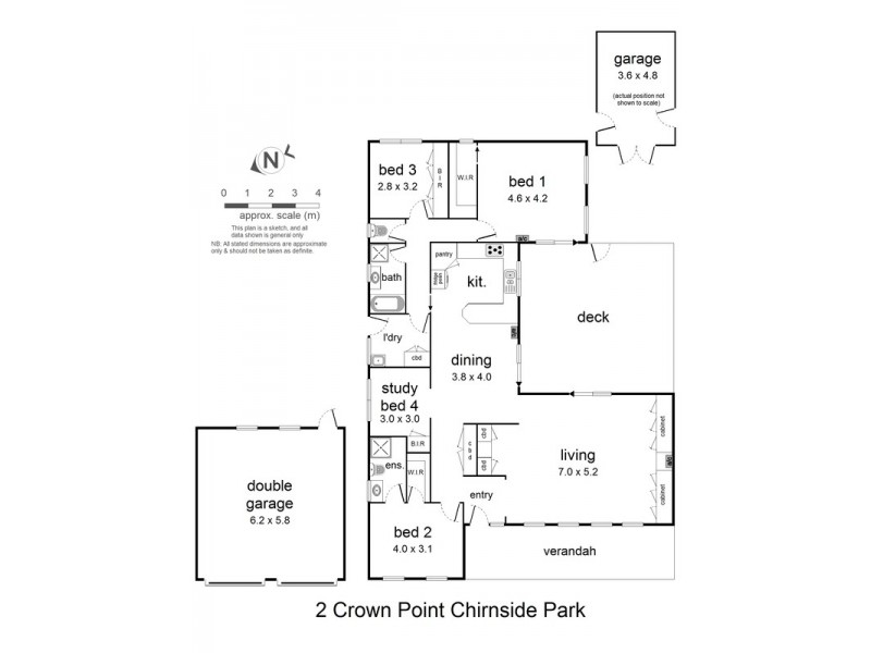 2 Crown Point, Chirnside Park VIC 3116 Floorplan