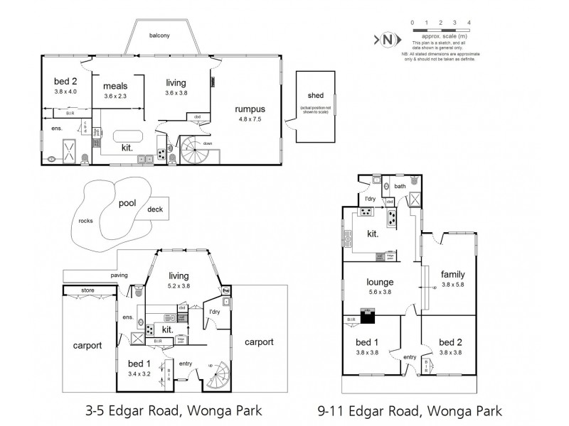 3-5 & 9-11 Edgar Avenue, Wonga Park VIC 3115 Floorplan
