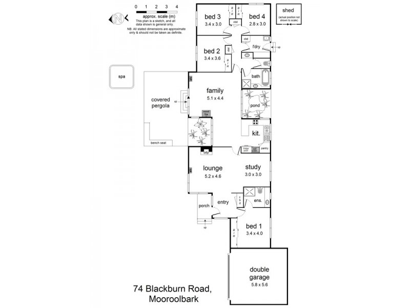 74 Blackburn Road, Mooroolbark VIC 3138 Floorplan