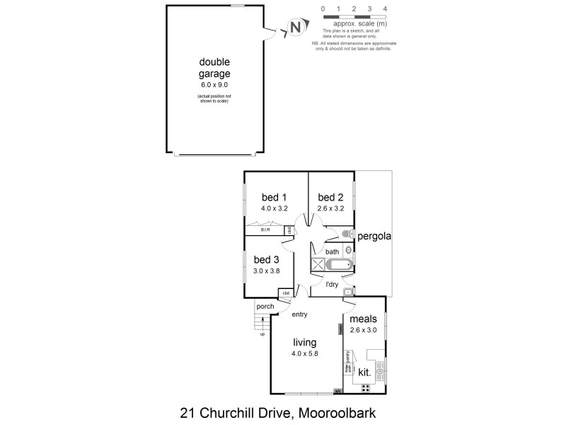 21 Churchill Drive, Mooroolbark VIC 3138 Floorplan