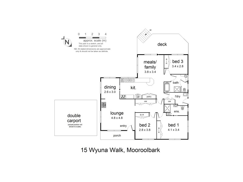 15 Wyuna Walk, Mooroolbark VIC 3138 Floorplan