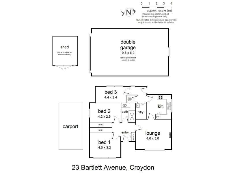 23 Bartlett Avenue, Croydon VIC 3136 Floorplan