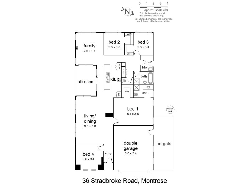 36 Stradbroke Road, Montrose VIC 3765 Floorplan