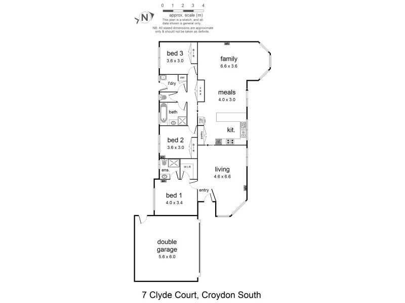 7 Clyde Court, Croydon South VIC 3136 Floorplan