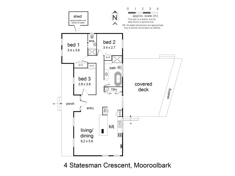 4 Statesman Crescent, Mooroolbark VIC 3138 Floorplan