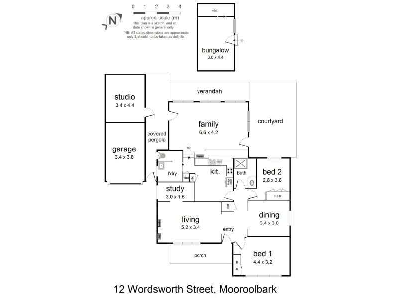 12 Wordsworth Street, Mooroolbark VIC 3138 Floorplan