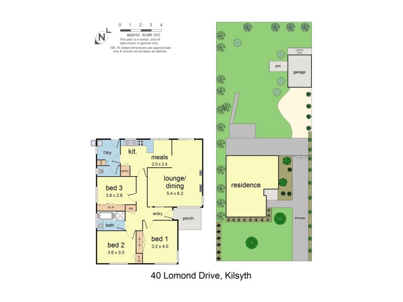 40 Lomond Avenue, Kilsyth VIC 3137 Floorplan