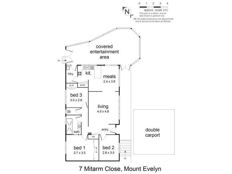 7 Mitarm Close, Mount Evelyn VIC 3796 Floorplan
