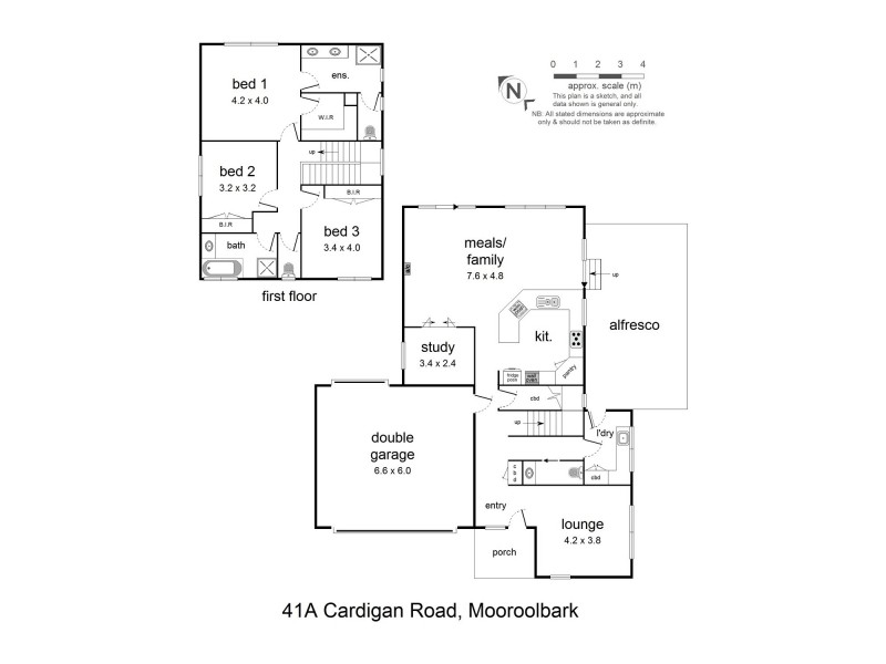 41a Cardigan Road, Mooroolbark VIC 3138 Floorplan