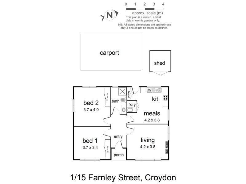 15 Farnley Street, Croydon VIC 3136 Floorplan