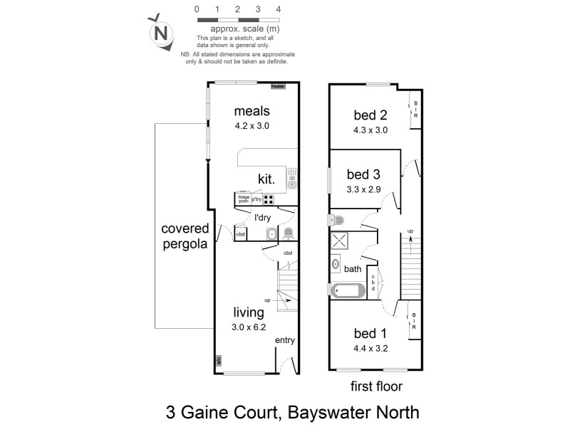 3 Gaine Court, Bayswater VIC 3153 Floorplan