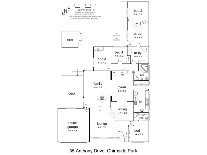 35 Anthony Drive, Chirnside Park VIC 3116 Floorplan