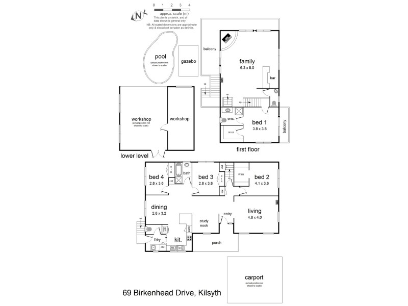69 Birkenhead Drive, Kilsyth VIC 3137 Floorplan