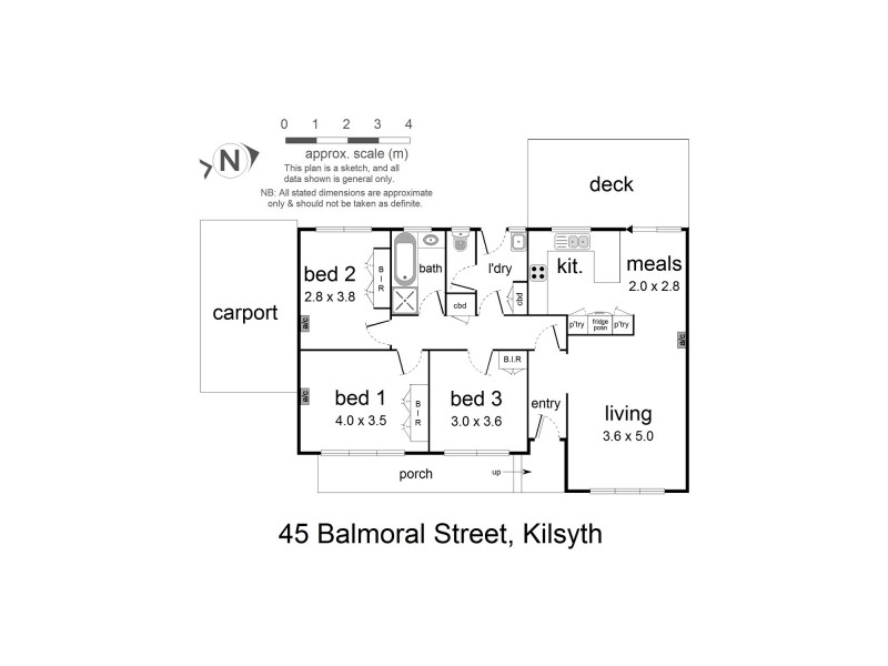 45 Balmoral Street, Kilsyth VIC 3137 Floorplan