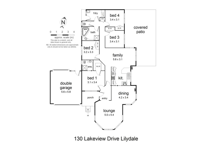 130 Lakeview Drive, Lilydale VIC 3140 Floorplan