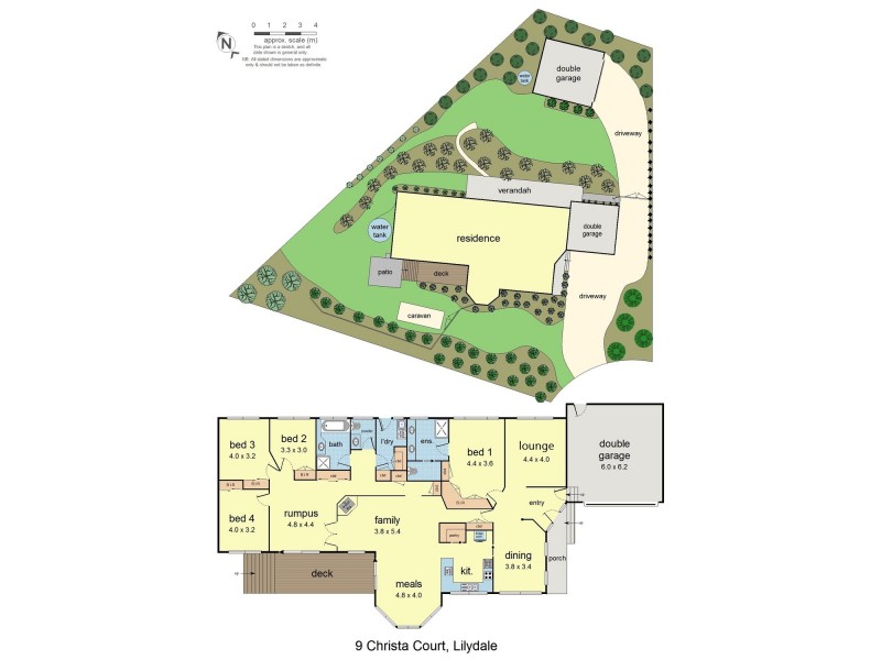 9 Christa Court, Lilydale VIC 3140 Floorplan