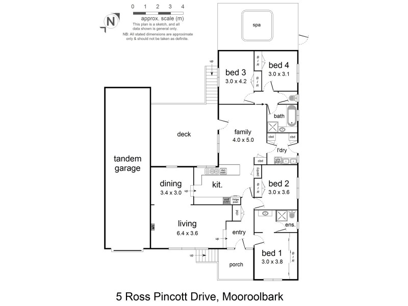5 Ross Pincott Drive, Mooroolbark VIC 3138 Floorplan