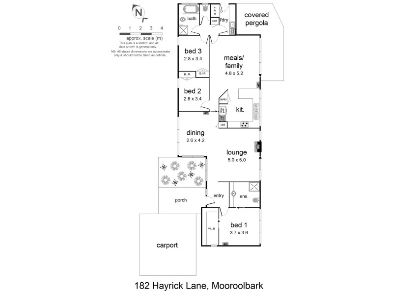 182 Hayrick Lane, Mooroolbark VIC 3138 Floorplan