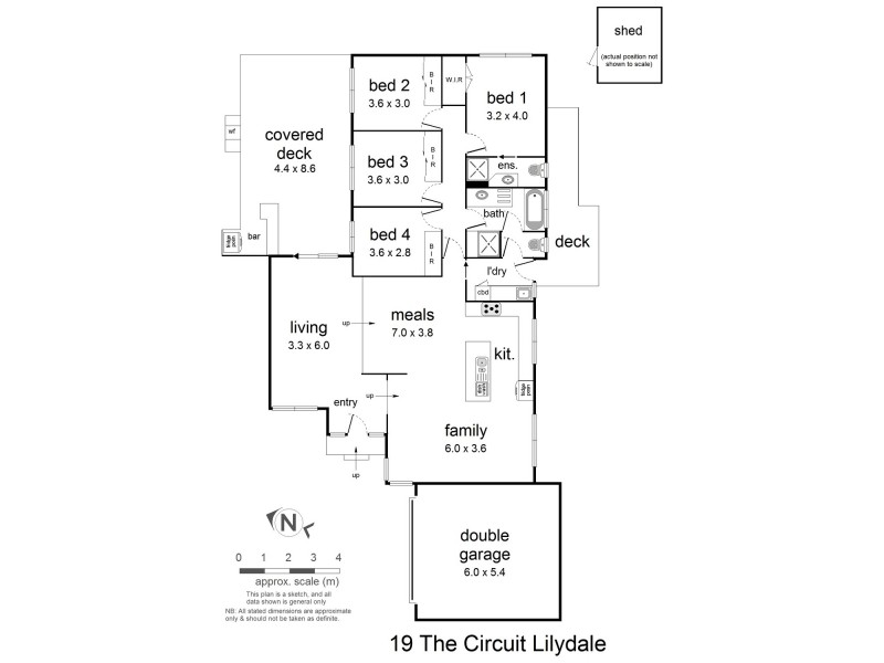 19 The Circuit, Lilydale VIC 3140 Floorplan