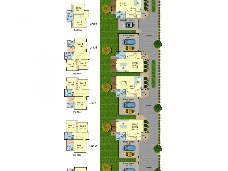 5 & 6/36 Jackson Street, Croydon VIC 3136 Floorplan