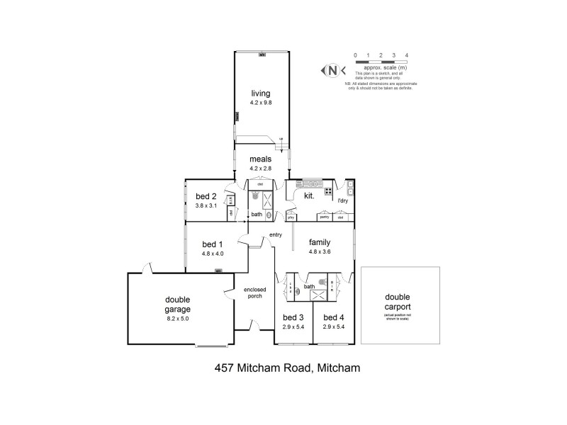 457 Mitcham Road, Mitcham VIC 3132 Floorplan