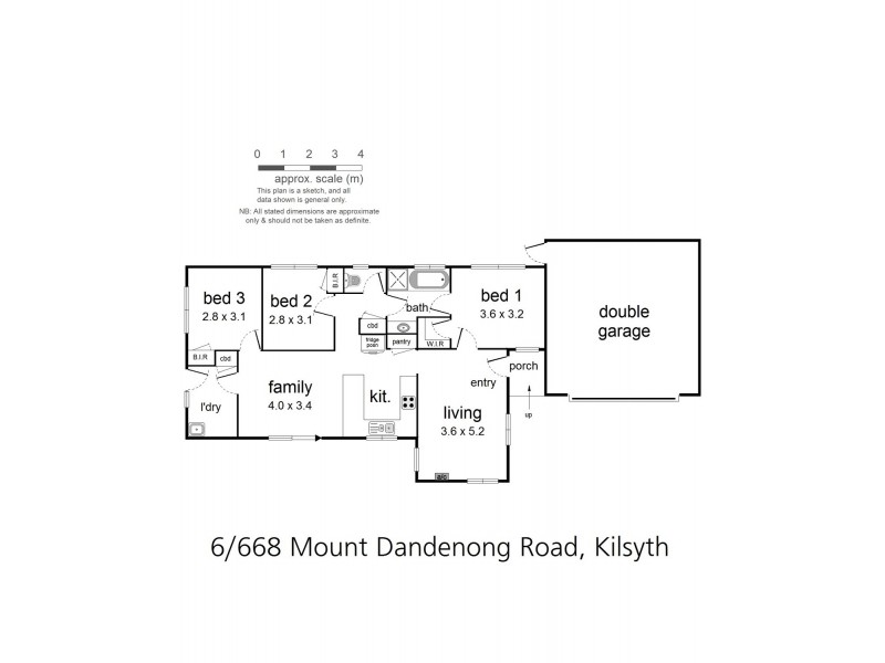 6/662-668 Mount Dandenong Road, Kilsyth VIC 3137 Floorplan