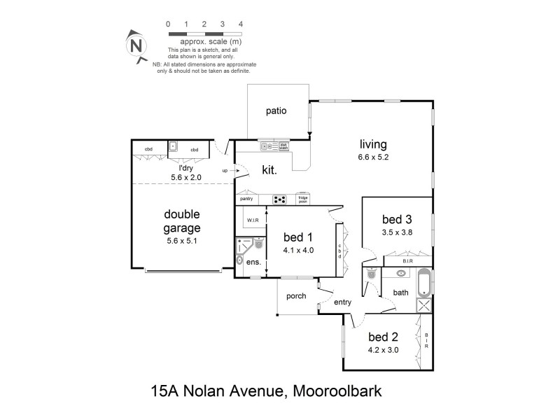 15a Nolan Avenue, Mooroolbark VIC 3138 Floorplan