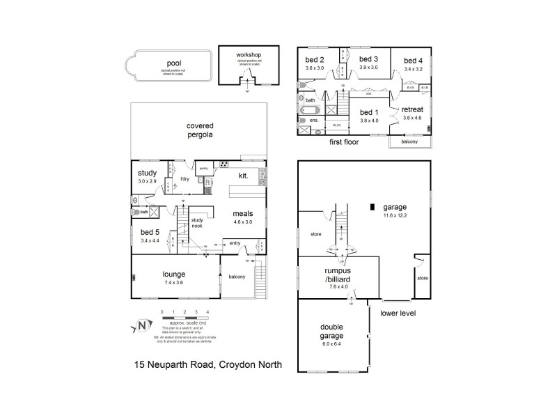 15 Neuparth Road, Croydon North VIC 3136 Floorplan