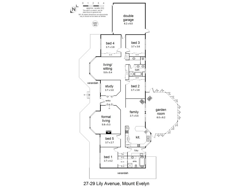 27-29 Lily Avenue, Mount Evelyn VIC 3796 Floorplan