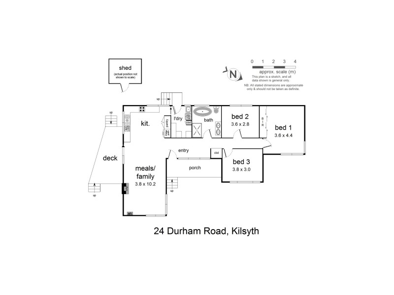 24 Durham Road, Kilsyth VIC 3137 Floorplan