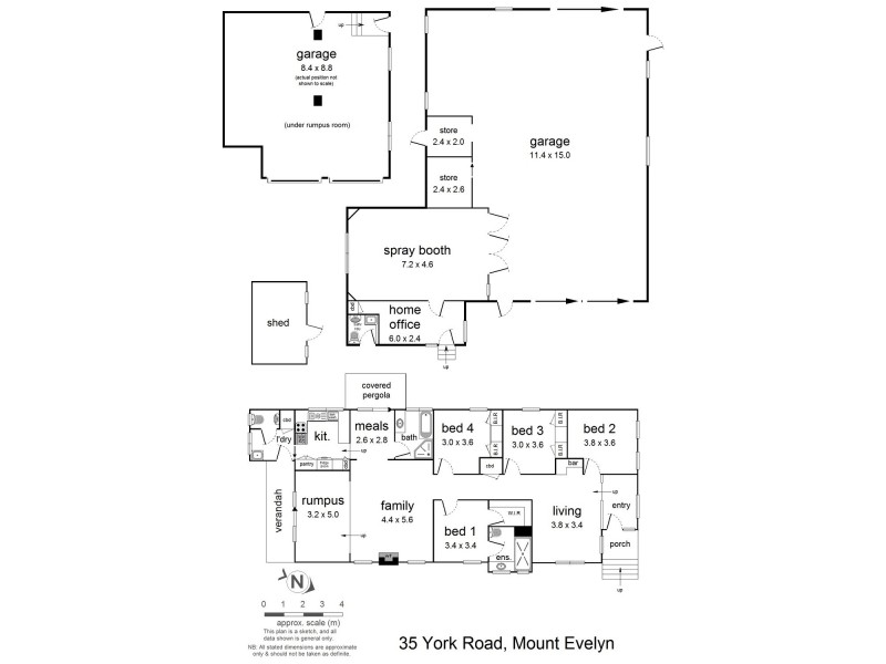 35 York Road, Mount Evelyn VIC 3796 Floorplan
