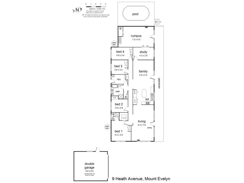 9 Heath Avenue, Mount Evelyn VIC 3796 Floorplan