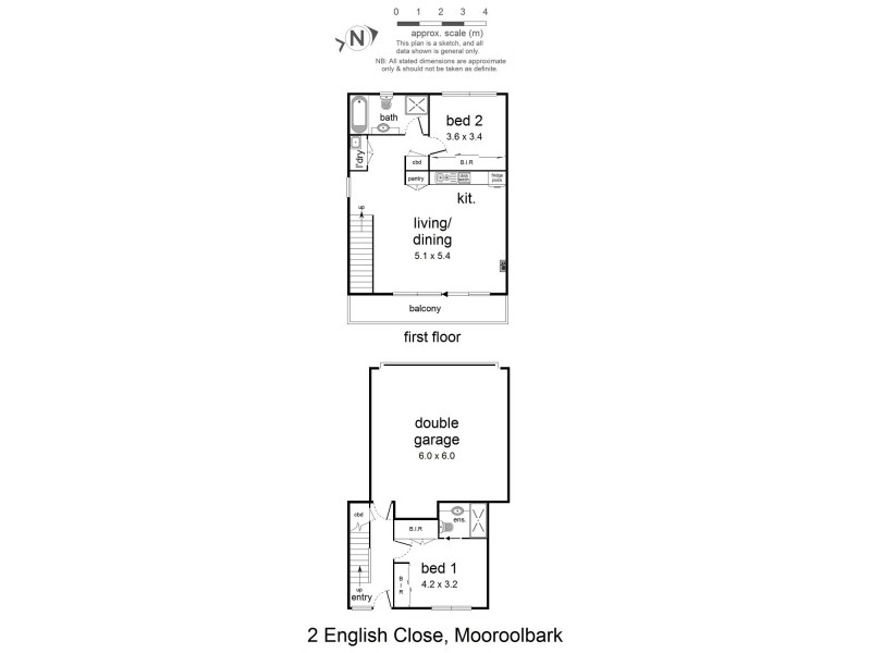 2 English Close, Mooroolbark VIC 3138 Floorplan