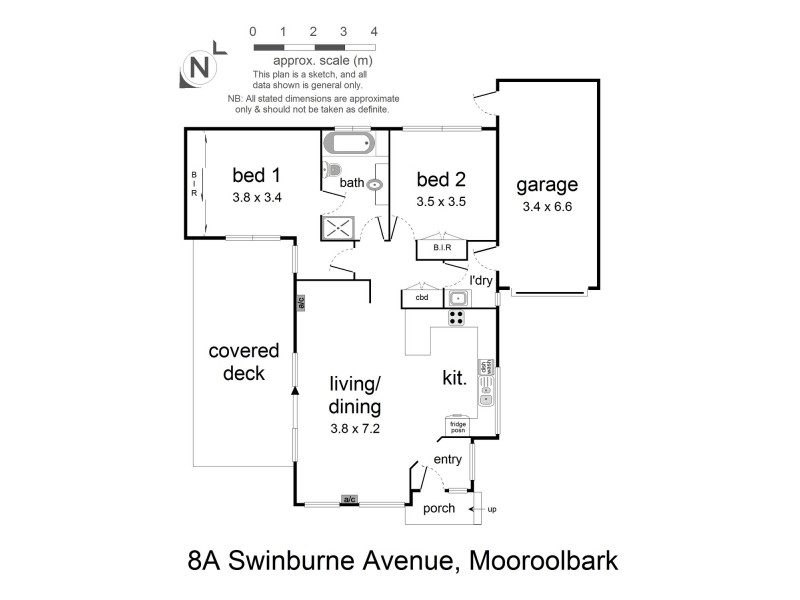 8a Swinburne Avenue, Mooroolbark VIC 3138 Floorplan
