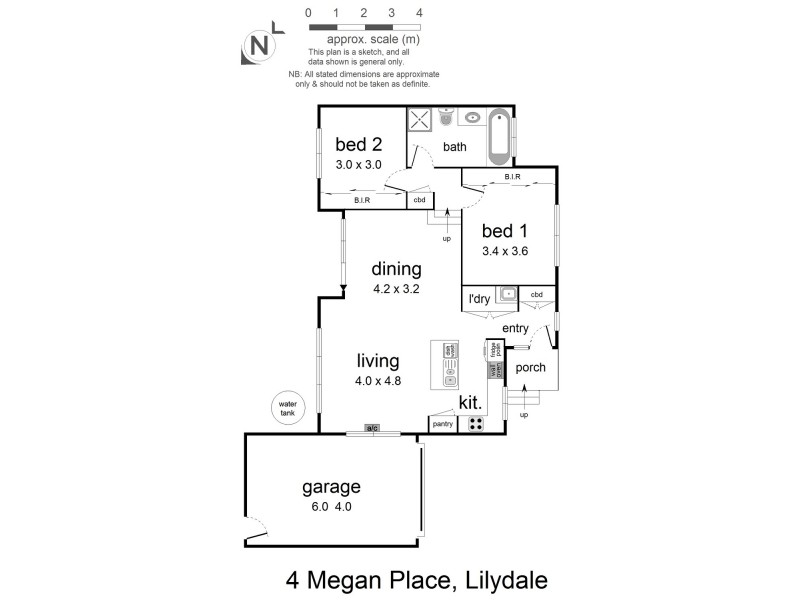 4 Megan Place, Lilydale VIC 3140 Floorplan