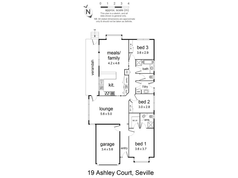 19 Ashley Court, Seville VIC 3139 Floorplan