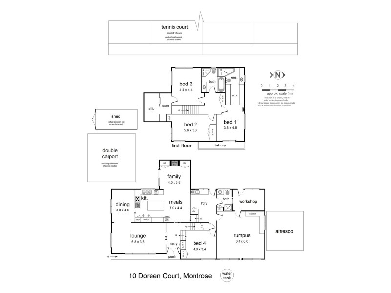 10 Doreen Court, Montrose VIC 3765 Floorplan