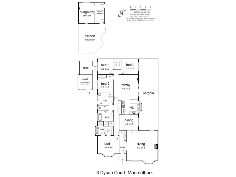 3 Dyson Court, Mooroolbark VIC 3138 Floorplan
