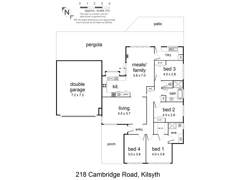 218 Cambridge Road, Kilsyth VIC 3137 Floorplan