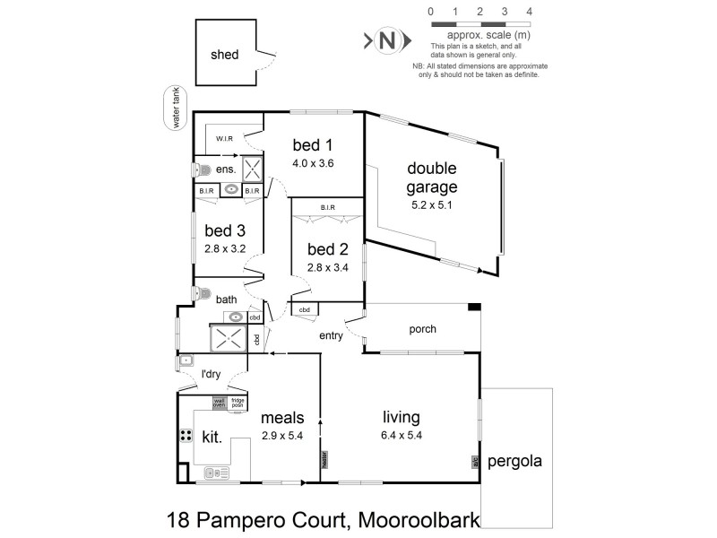 18 Pampero Court, Mooroolbark VIC 3138 Floorplan