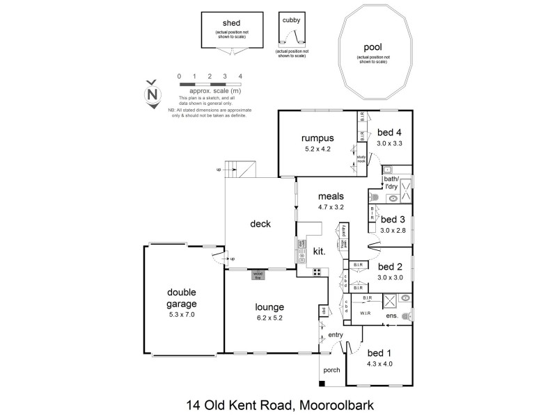 14 Old Kent Road, Mooroolbark VIC 3138 Floorplan