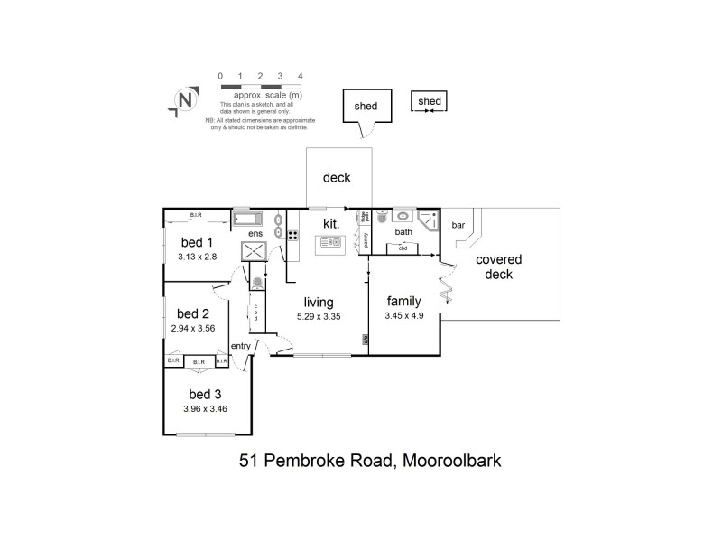 51 Pembroke Road, Mooroolbark VIC 3138 Floorplan