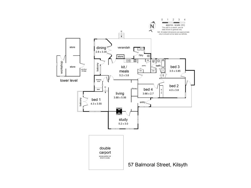 57 Balmoral Street, Kilsyth VIC 3137 Floorplan