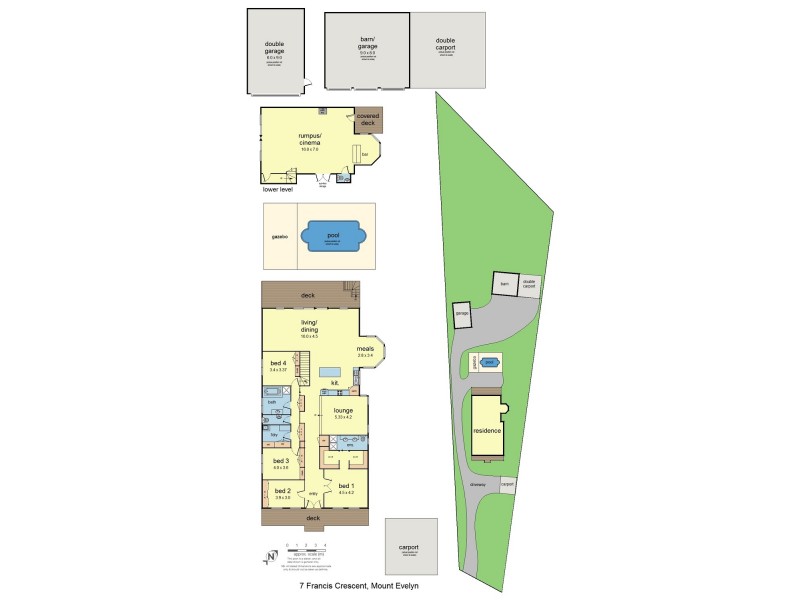7 Francis Crescent, Mount Evelyn VIC 3796 Floorplan
