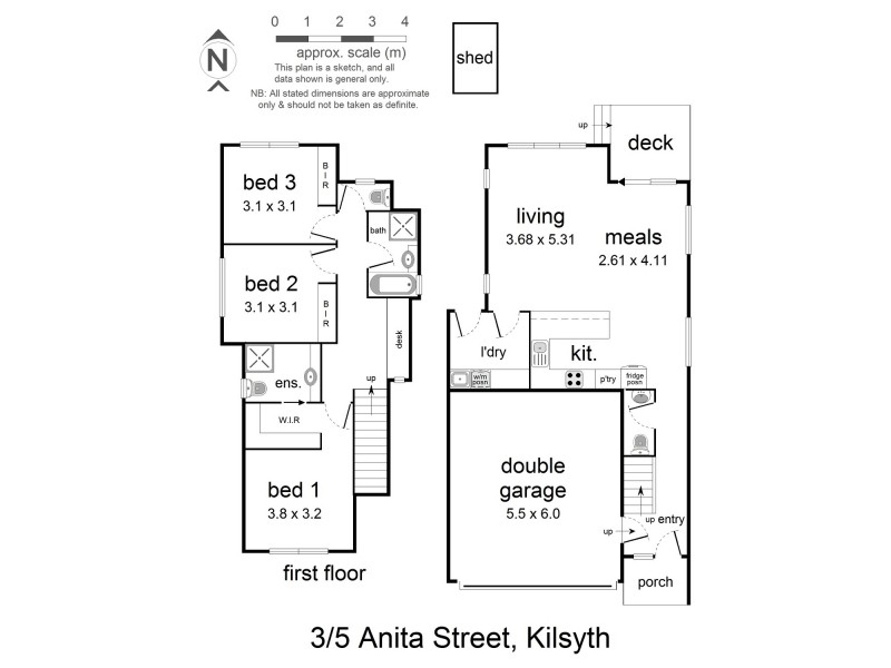 3 & 4/5 Anita Street, Kilsyth VIC 3137 Floorplan