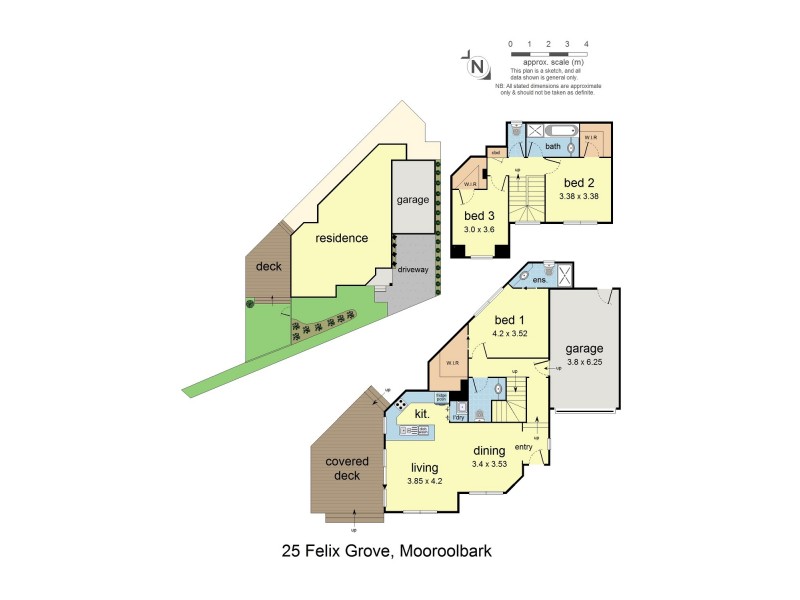 25 Felix Grove, Mooroolbark VIC 3138 Floorplan