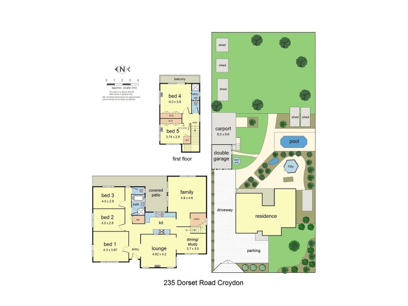 235 Dorset Road, Croydon VIC 3136 Floorplan