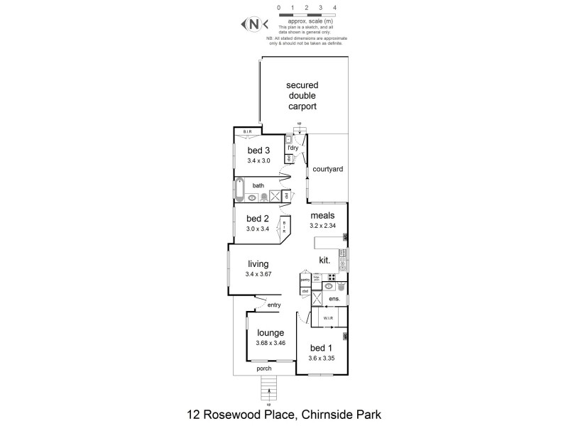 12 Rosewood Place, Chirnside Park VIC 3116 Floorplan