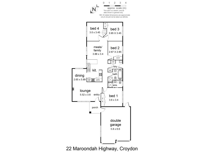 22 Maroondah Highway, Croydon VIC 3136 Floorplan