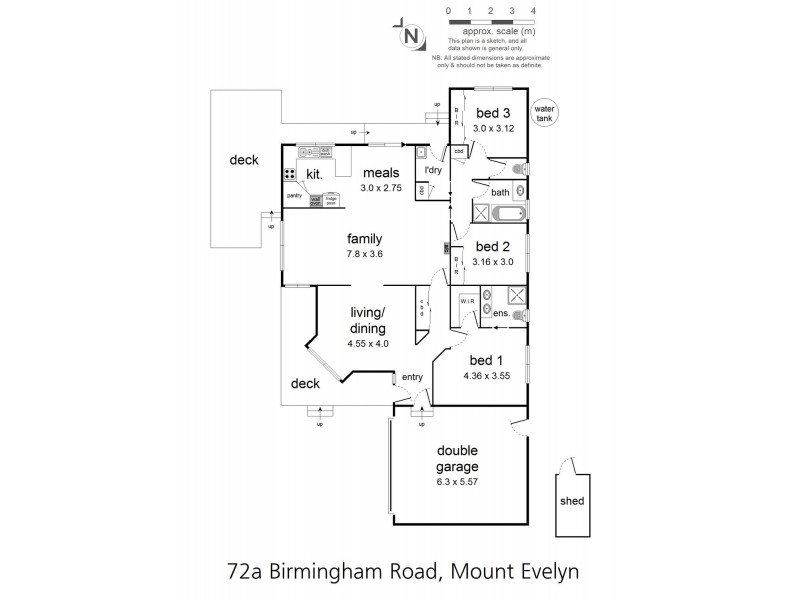 72a Birmingham Road, Mount Evelyn VIC 3796 Floorplan